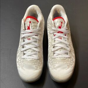 Nike Jordan Zion 3 Men’s Sneakers White/Red/Grey Size 9